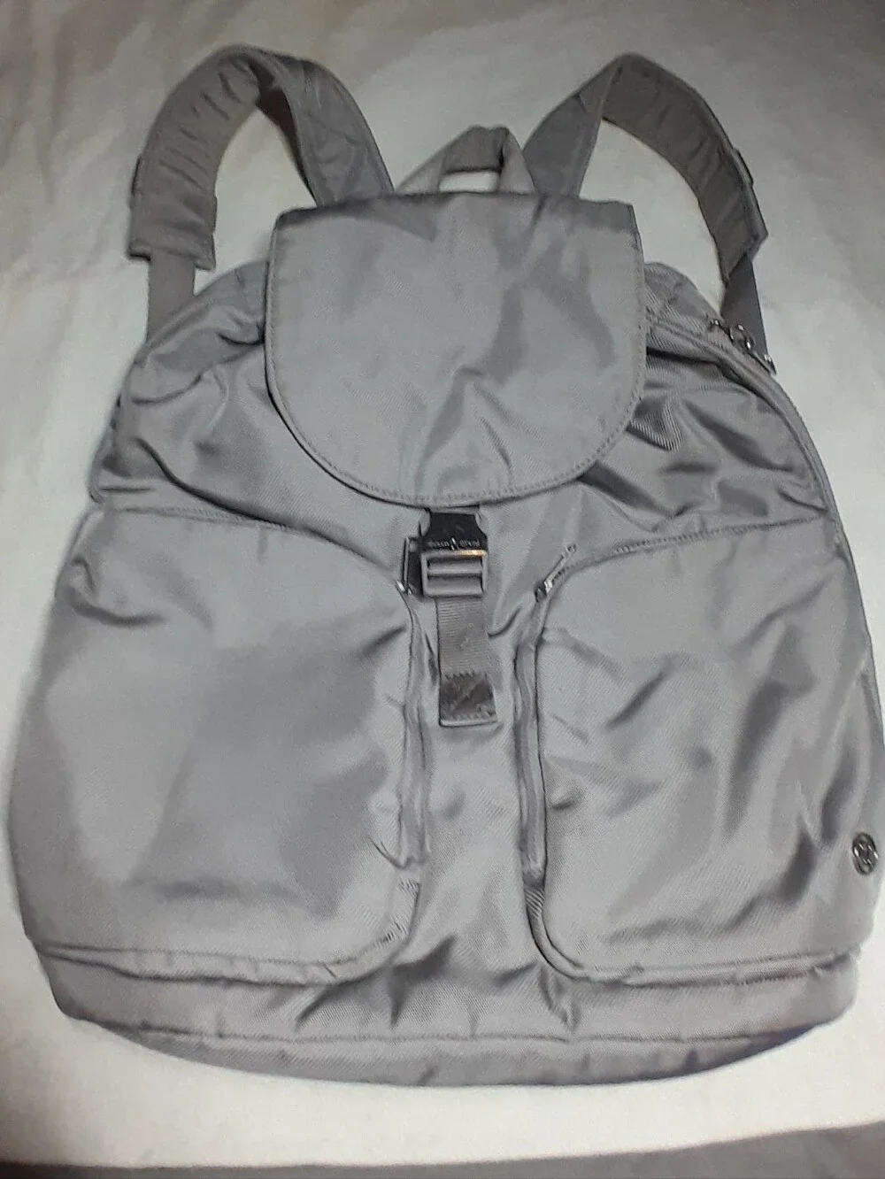 lululemon athletica Gray Men's Backpack with Front Pockets